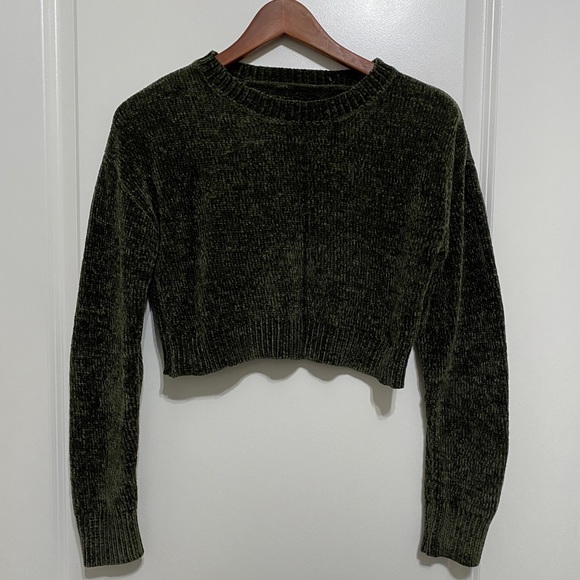Cashmere crop top sweater - Picture 8 of 8